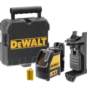DeWALT DW088K Laser autonivelant in cruce/linie in carcasa - 2 linii - Rosu - 15m
