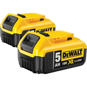 Baterie DeWALT DCB184 Duopack 18V Li-Ion - 5.0Ah (2 buc)
