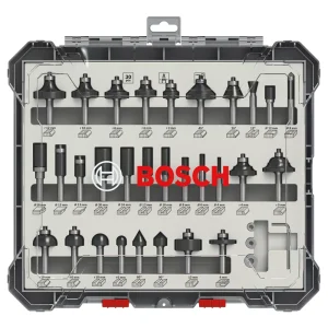 Bosch 2607017475 Set de frezat 30 piese in caseta - 8mm