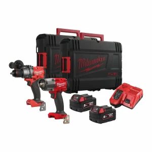 Milwaukee M18 FPP2F3-502X Powerpack M18 FPD3 + M18 FMTIW2F12 18V 5.0Ah in cutie HD - 4933492518